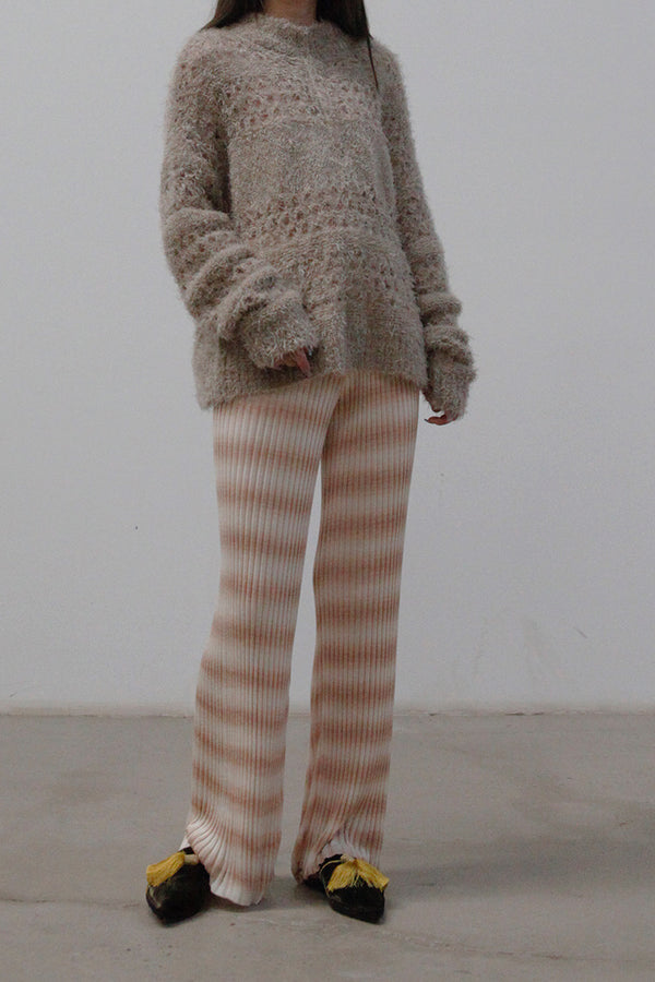 SWAYING/KNIT Half Cardigan Pullover SW212SZ88 PS27
